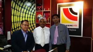 Interview by Sarawak FM